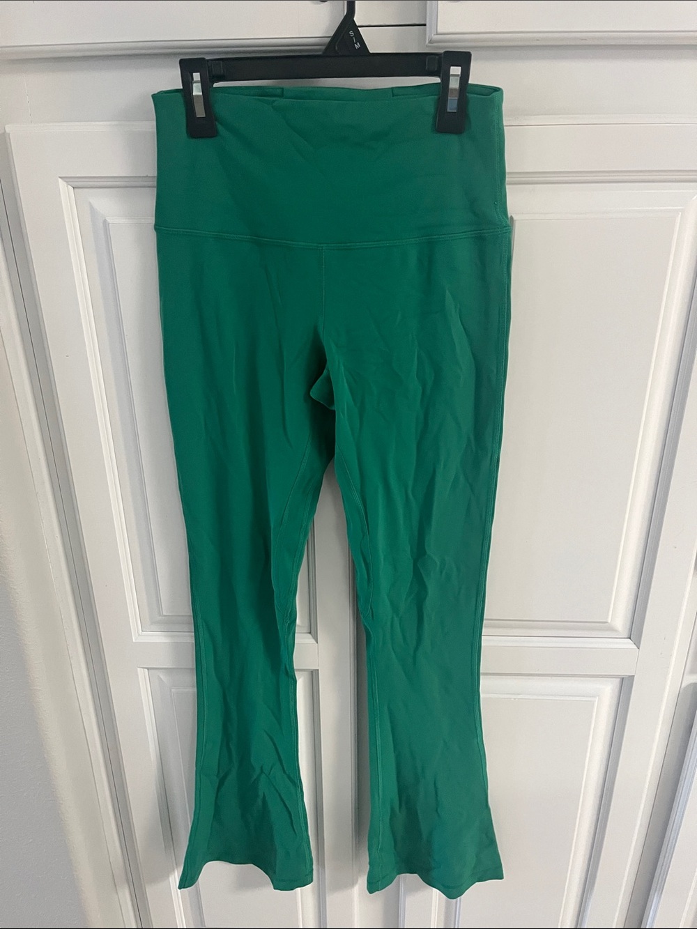 lululemon athletica Green Boot-Cut Yoga Pants
